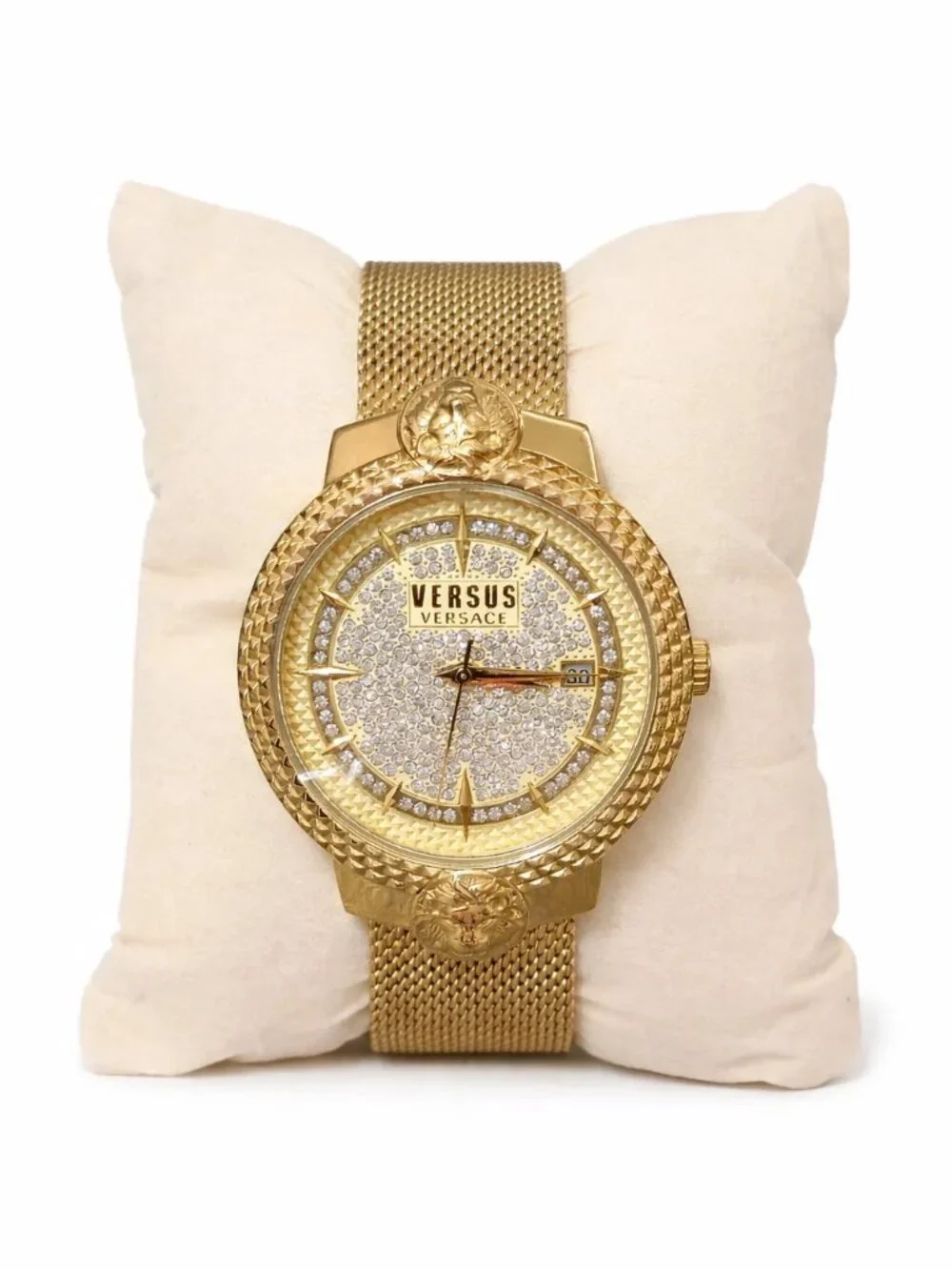 Versus Versace Mouffetard Women's Gold-Tone Watch 38mm